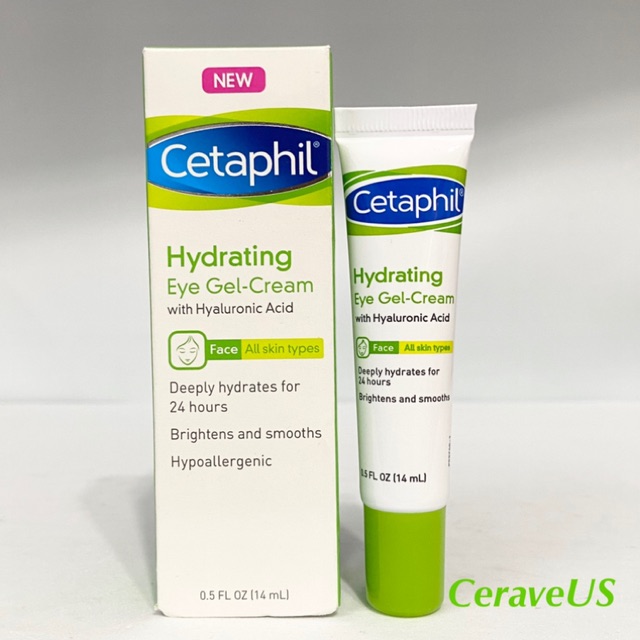 Kem dưỡng ẩm vùng mắt Cetaphil Hydrating Eye Gel Cream 14ml