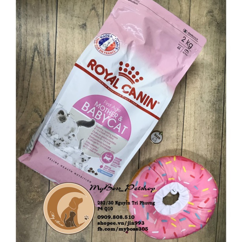 ROYAL CANIN mother & babycat 4kg -thức ăn cho mèo con và mèo mẹ đang mang thai