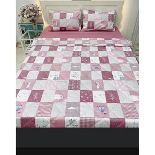 Bộ ga gối 100% cotton lụa hàn quốc ( chưa mền)