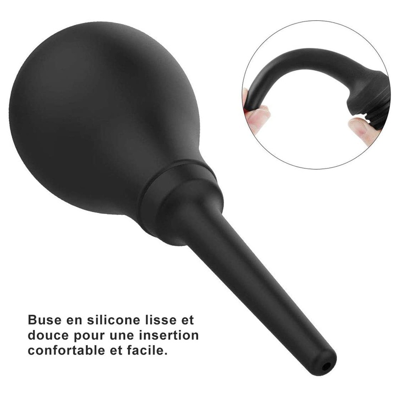 Dụng cụ vệ sinh hậu môn bằng silicone an toàn cho sức khỏe