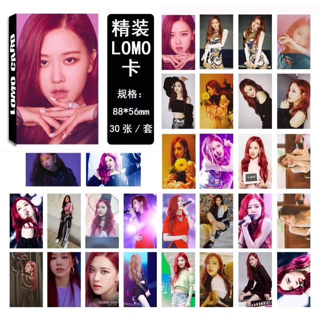 Lomo hộp giấy Blackpink và các thành viên