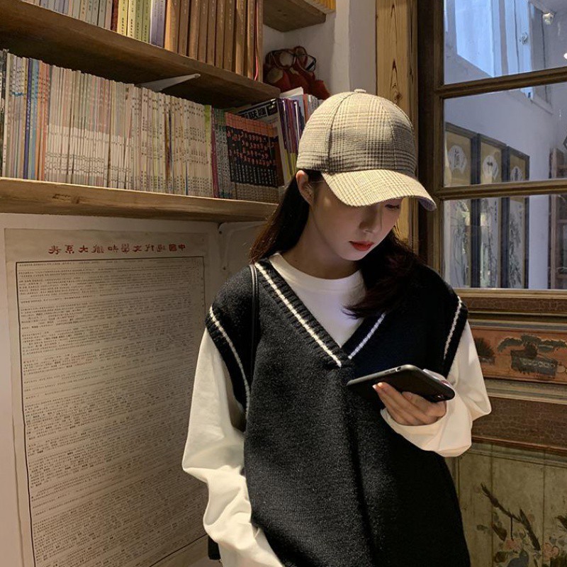 [SẴN] Áo gile len nữ Ulzzang Quảng Châu AGL12 | BigBuy360 - bigbuy360.vn