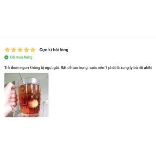 Trà Vải hoà tan Cozy