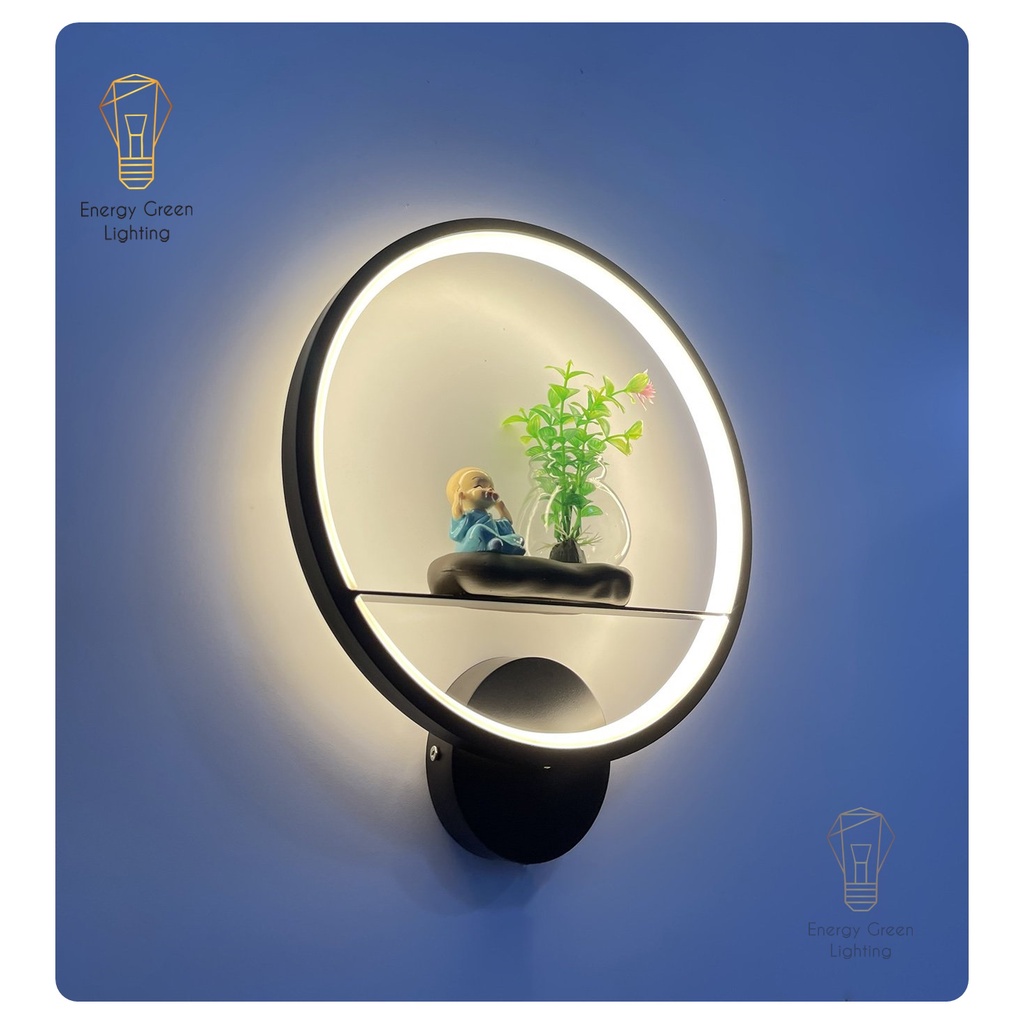 Đèn Led Treo Tường Energy Green Lighting Hiện Đại 4 Mẫu Chú Tiểu Bình An - 3 Chế Độ Ánh Sáng Tiết kiệm GT177