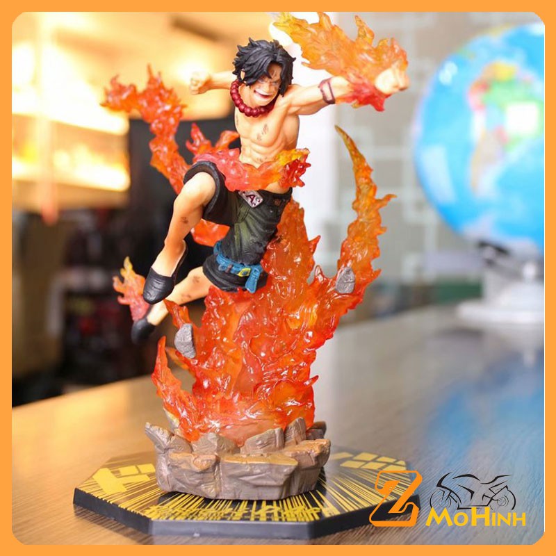 Mô hình One Piece, Mô Hình Nhân vật Hỏa Quyền Portgas D. Ace Bản Chiến Đấu cao 22cm | Z SHOP - SHOP Mô Hình Z