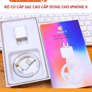 SẠC CỰC NHANH - BỘ CÓC SẠC IP/IPAD FULLBOX - BỘ SẠC ĐIỆN THOẠI CỰC NHANH IP7/ 7PLUS/ 8/ 8PLUS/ XS/ X MAS - CAM KẾT SẠC N