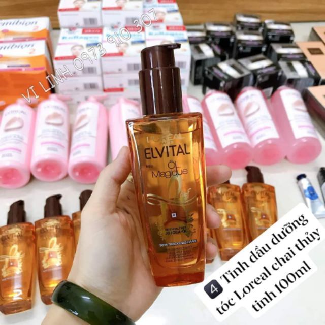 (Bill Đức+ review) Tinh dầu dưỡng tóc Loreal Elvital OL Magique, 100ml | BigBuy360 - bigbuy360.vn