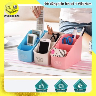 Khay đựng điều khiển điện thoại 4 ngăn