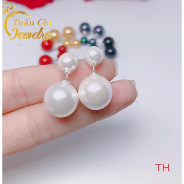 SALE SỐC Bông Tai Nữ Bạc Ta Đính Ngọc Siêu Đẹp, Khuyên Nữ Mẫu Hot