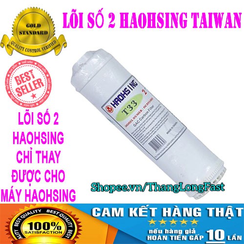 BỘ 3 LÕI LỌC NƯỚC HAOHSING SỐ 1-2-3 CHÍNH HÃNG