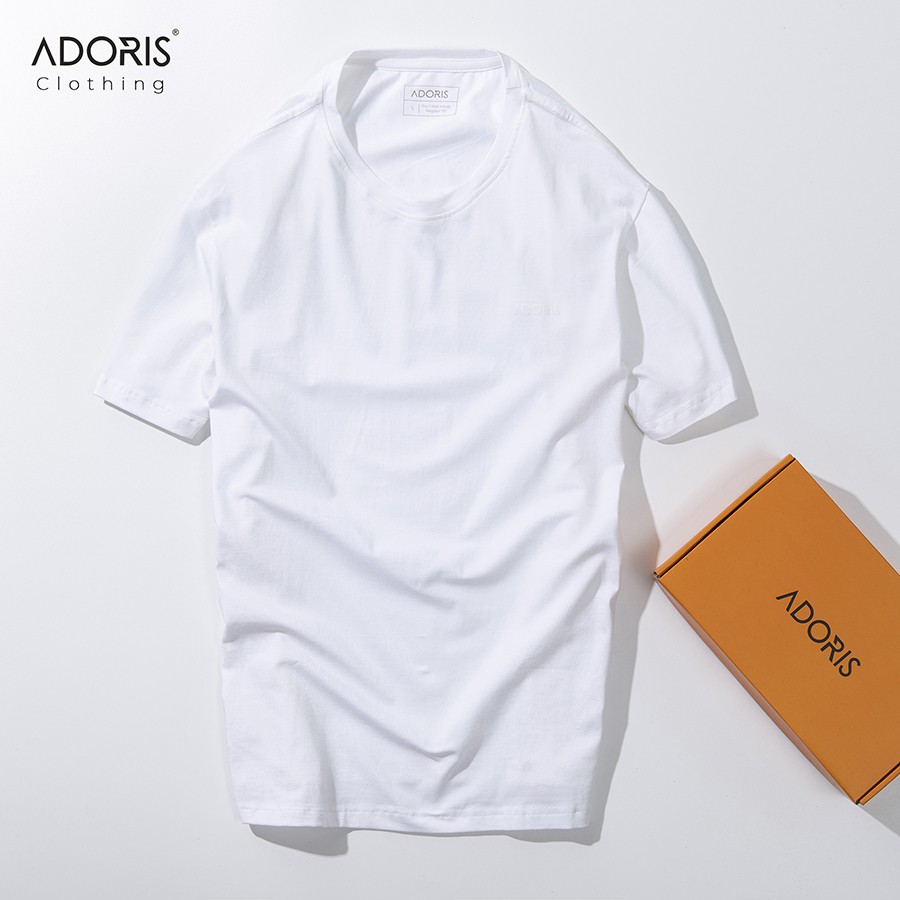 Áo thun nam cổ tròn ADORIS vải Cotton 4 chiều co giãn,dày dặn, Form dáng chuẩn - AP001 | BigBuy360 - bigbuy360.vn
