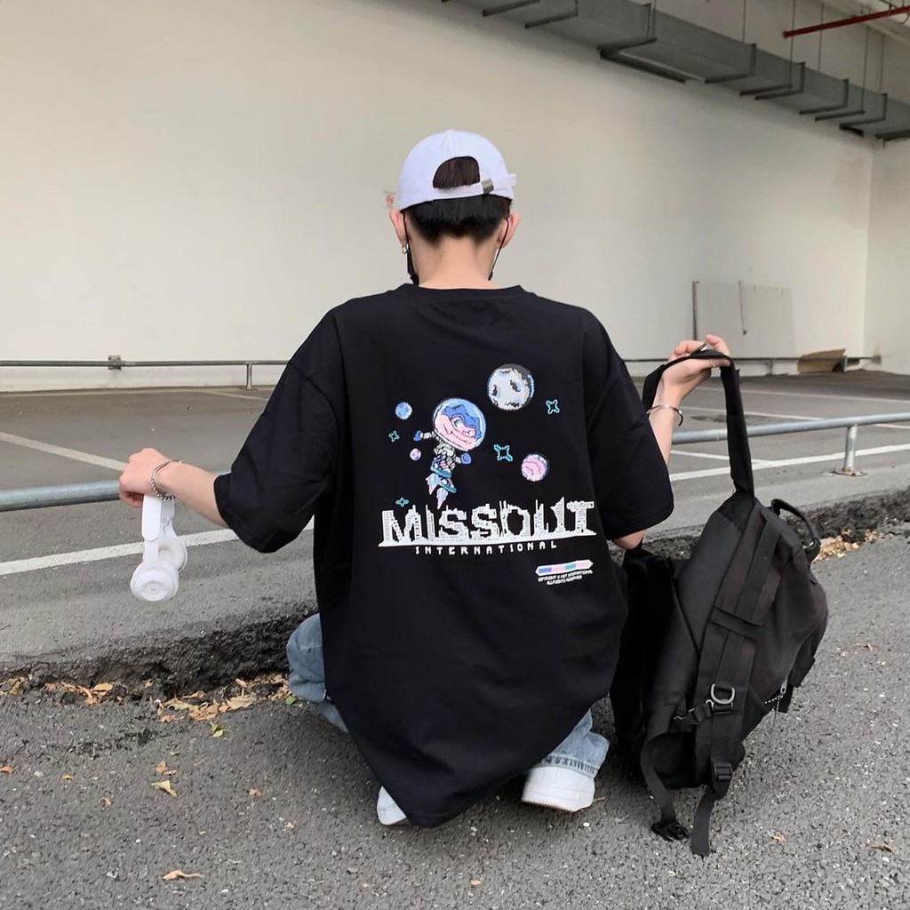 Áo Thun Tay Lỡ MISSOUT JOURNEY TEE Form Rộng Ulzzang Unisex