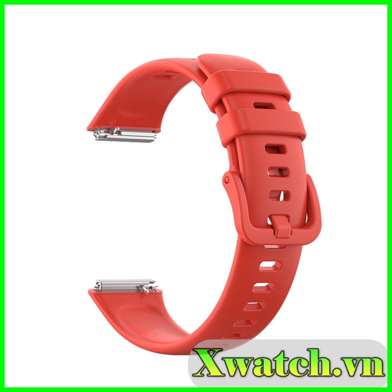 Dây Đeo Silicone Thay Thế Cho Đồng Hồ Thông Minh Huawei Band 7 mềm mịn nhiều màu
