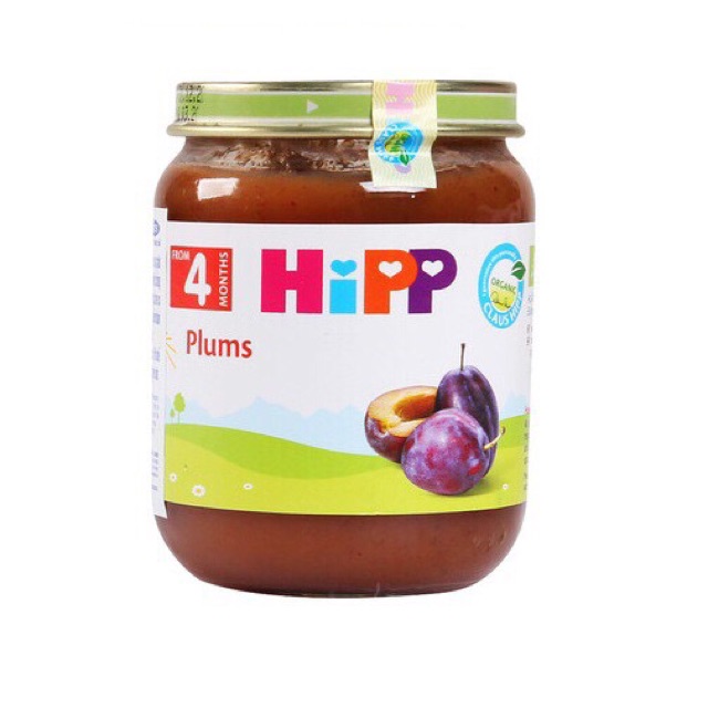 Dinh dưỡng đóng lọ HIPP Mận Tây