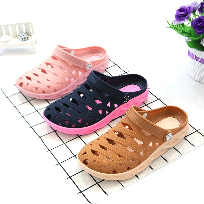 Dép Sandal silicone Thoáng Khí Chống Trượt Đa Năng Cho Nam