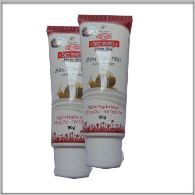 Sữa rửa mặt Ohio ngừa mụn - trắng da 80g