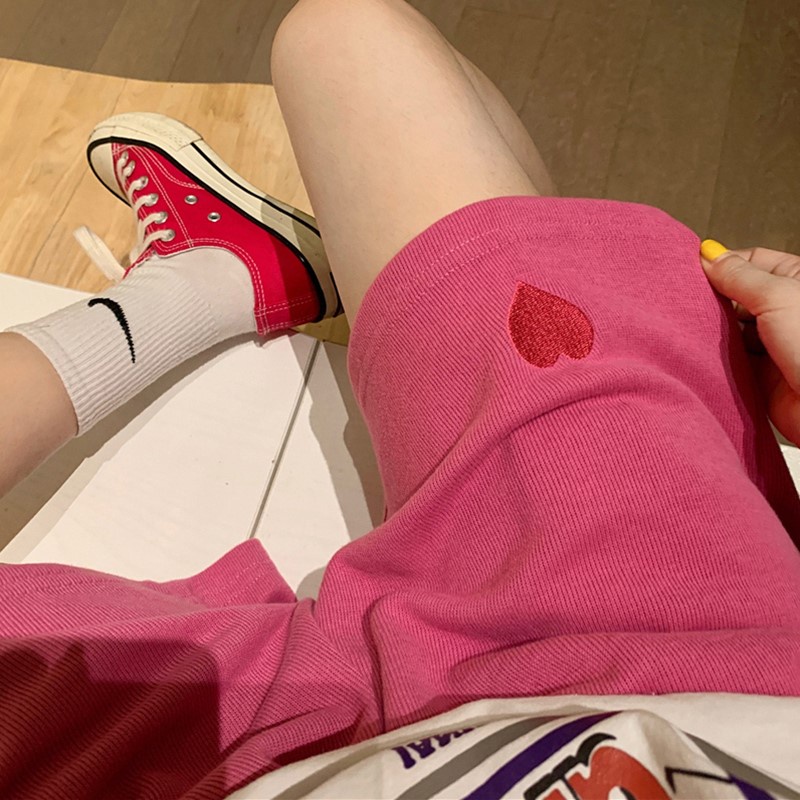 COZOK Quần Short Lưng Cao Ống Rộng Thời Trang Nữ Tính