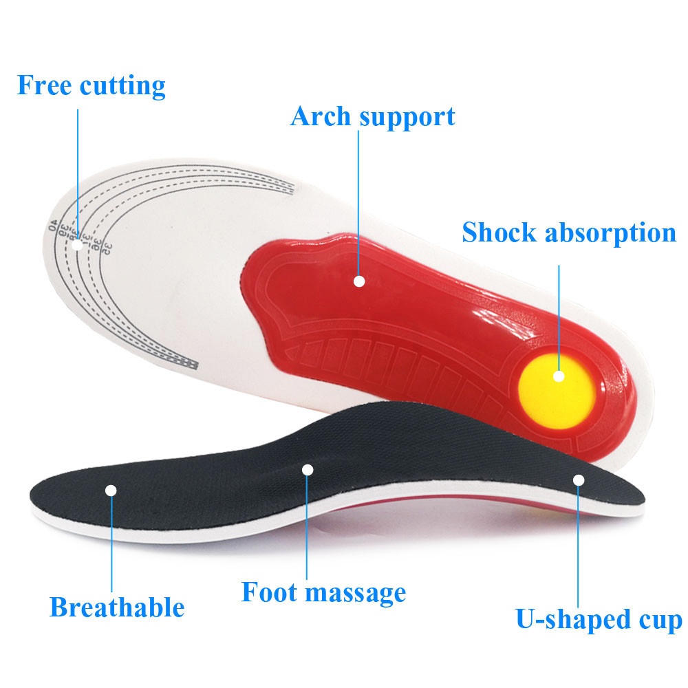 Cặp Đế Lót Giày Hỗ Trợ Giảm Đau Cho Nam Và Nữ