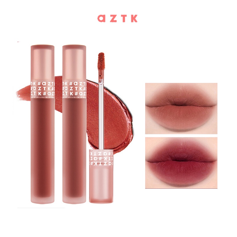 son môi son bóng aztk Son kem lì Air Velvet Mirror Matte cốc chống dính giữ ẩm Son lì Matte Velvet Lipstick son dưỡng môi