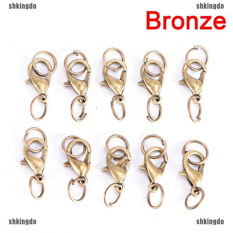 Set 20 khóa gài tôm hùm bằng hợp kim bền cho làm trang sức