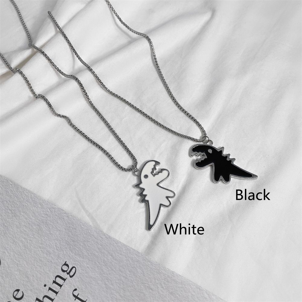 Dây Chuyền Mặt Hình Khủng Long Dễ Thương Nhiều Màu Sắc Dành Cho Nữ