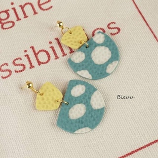Khuyên tai đất set Polymer Handmade retro