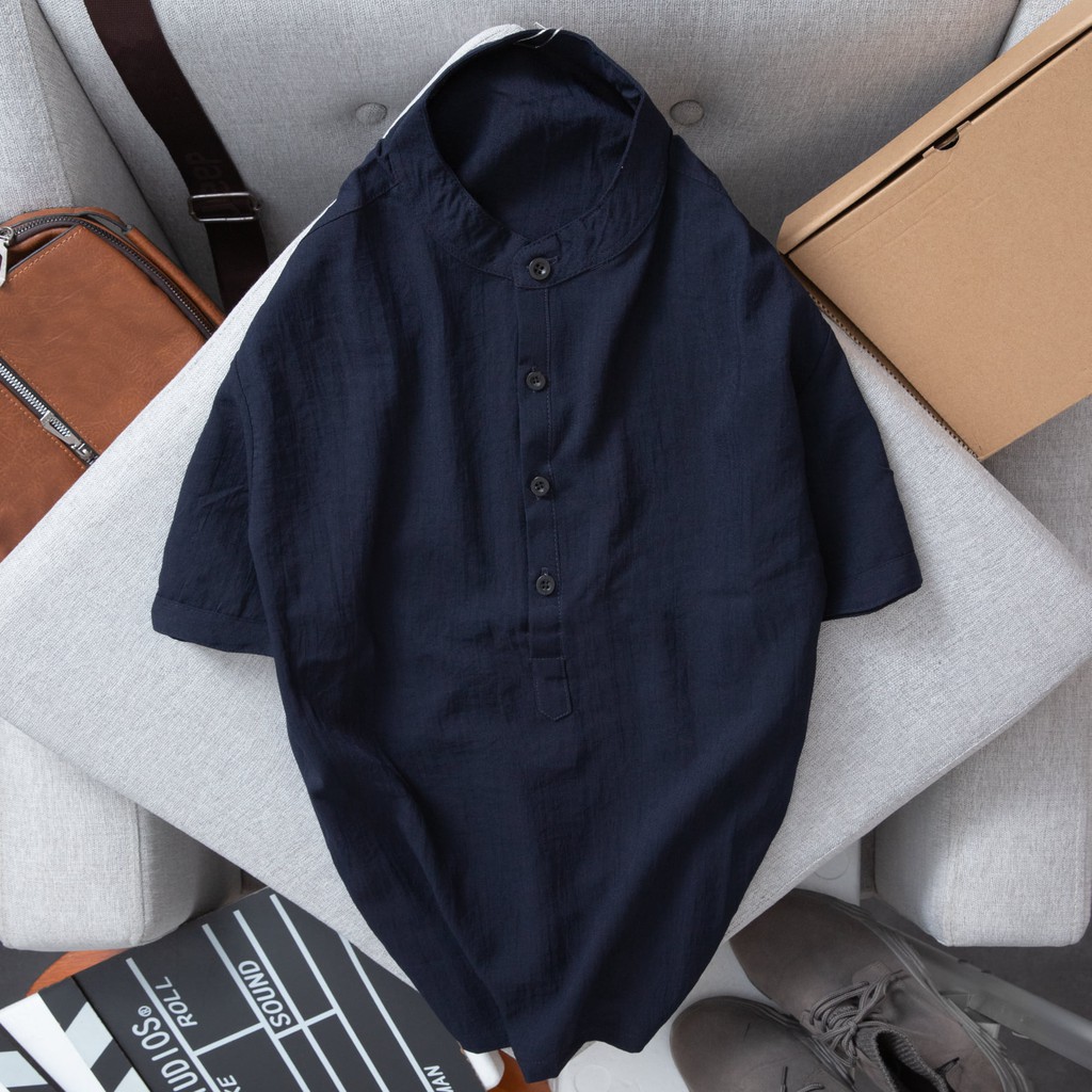 Áo đũi linen Mengo cực mát cho mùa hè nắng nóng ADZ01 - Mengo | BigBuy360 - bigbuy360.vn