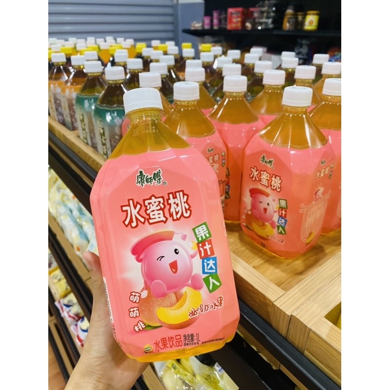 HỎA TỐC Nước ép lê, đào Đài Loan 1 lít