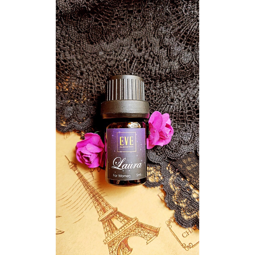 Nước Hoa Cô Bé Bím LAURA 5ml Lưu Hương Thơm Lâu - Nước Hoa Vùng Kín Nữ Chính Hãng EVE Eau de Inner Parfum (Có che tên) | Thế Giới Skin Care