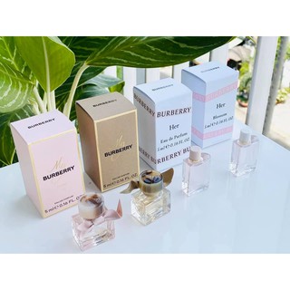 Sét nước hoa mini nữ Burberry 4 chai (5ml)