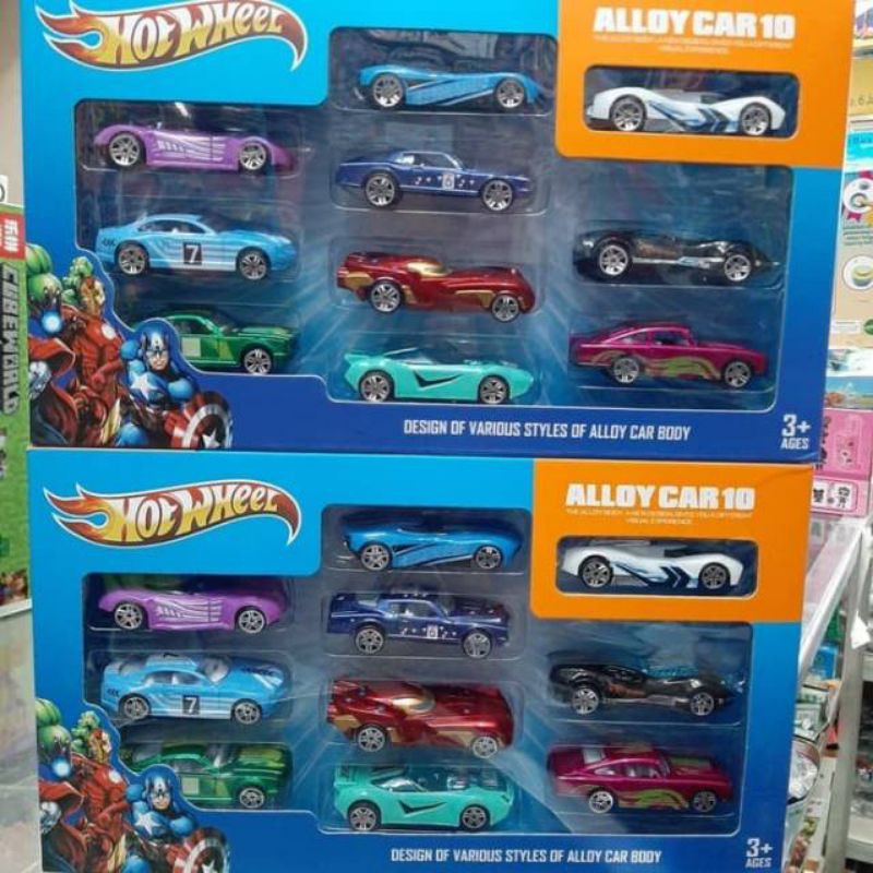 Set 10 Xe Đồ Chơi hotwheels Cho Bé