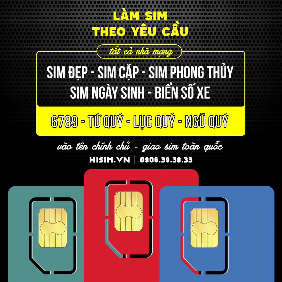 Sim SẢNH TIẾN 4 vip trả trước Vinaphone