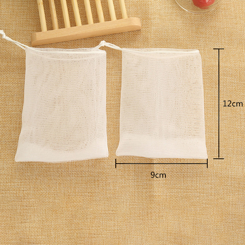 (Hàng Mới Về) Set 10 Túi Lưới Đựng Xà Phòng Tạo Bọt Tiện Dụng | BigBuy360 - bigbuy360.vn