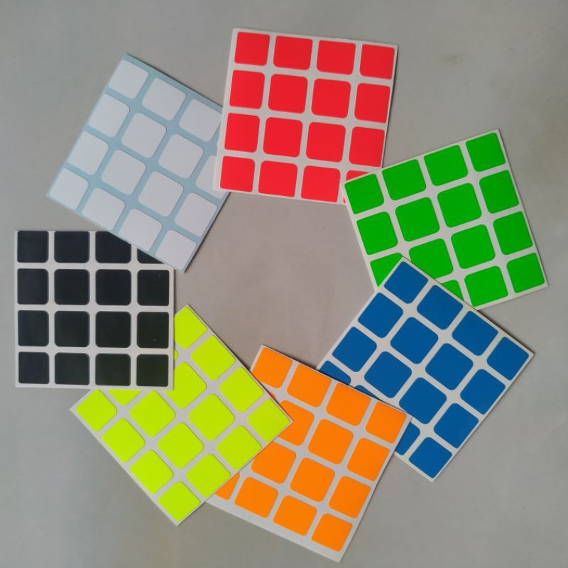 Phụ kiện miếng dán cho Rubik sticker 4x4