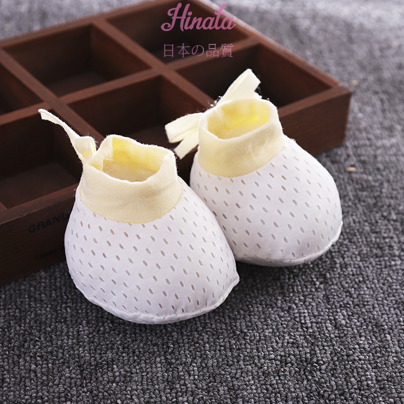 Set 5 đôi bao chân thoáng khí cho trẻ sơ sinh HINATA - Giảm tình trạng bí bách khiến bé chảy mồ hôi chân V14