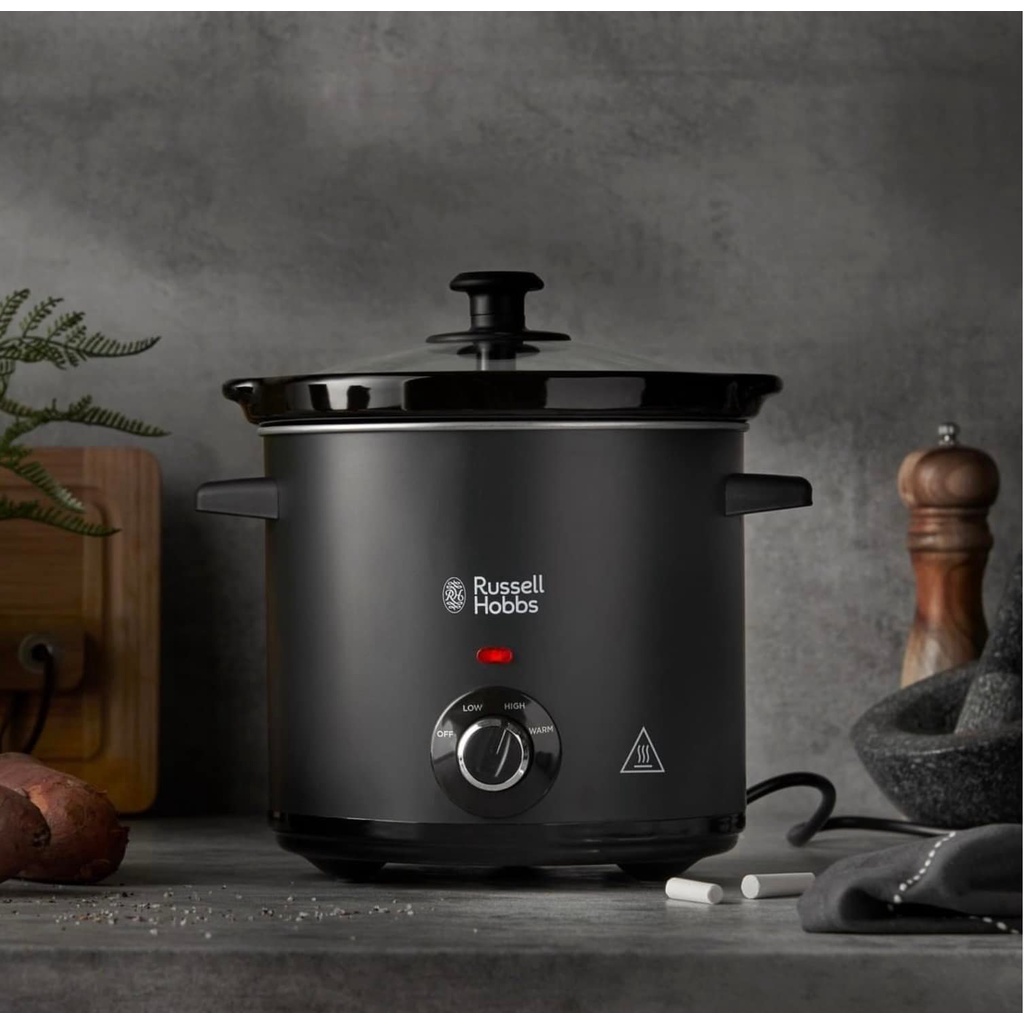 Nồi nấu cháo chậm Russell hobbs 3,5lit, Nồi nấu cháo, hầm, hấp, chưng yến. Bảo hành 1 năm