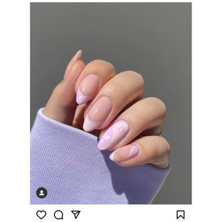 NAILBOX - Móng úp tiện lợi ( Đảm bảo giống hình, giá rẻ ) - Tím mix Hồng Phấn nhẹ nhàng Hàn Quốc
