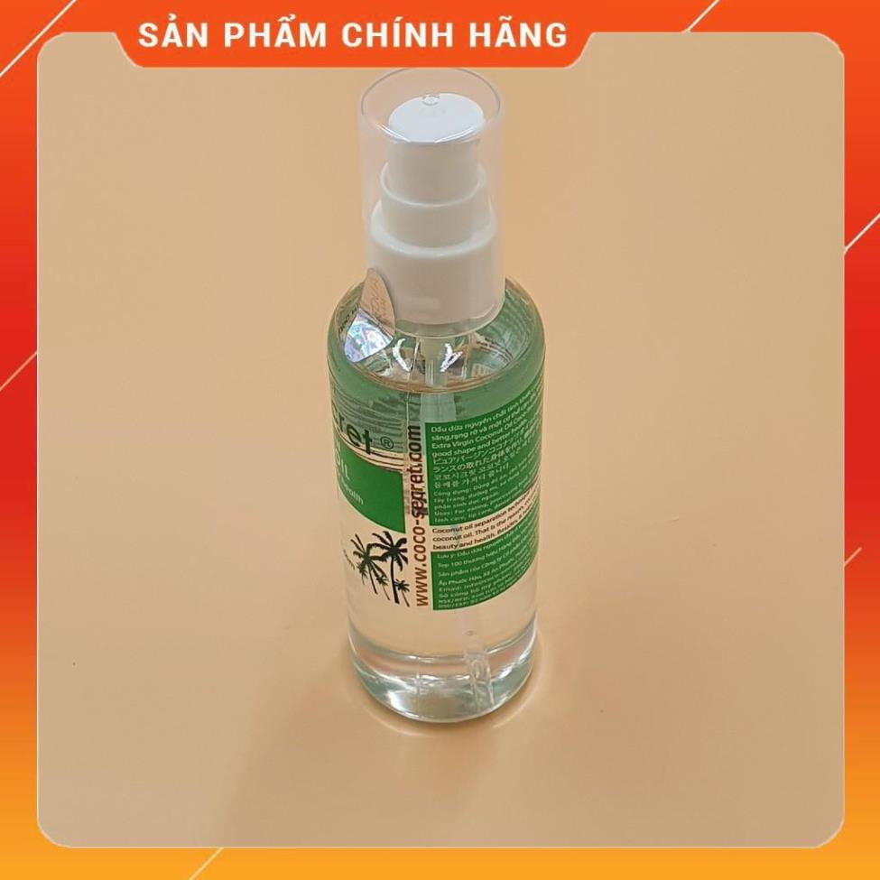 Dầu Dừa Tinh Khiết Coco Secret 100ml Làm Đẹp Từ Trong Ra Ngoài