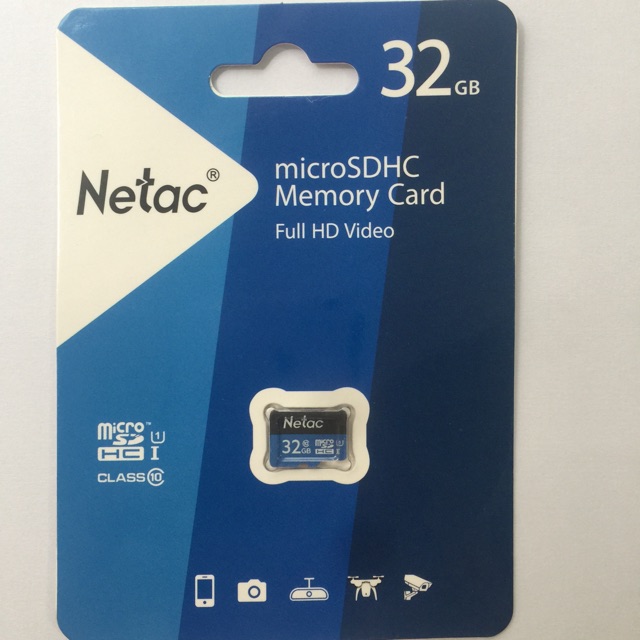 Thẻ nhớ Netac 32gb chính hãng - Mua 10 tặng 1