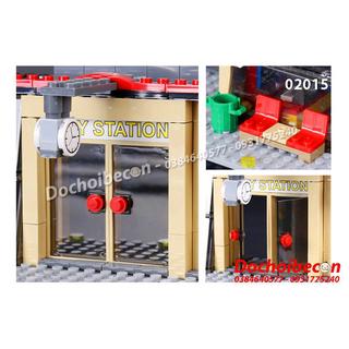 Lắp ráp Cities Lắp ráp Nhà ga xe lửa 02015 - 456 chi tiết
