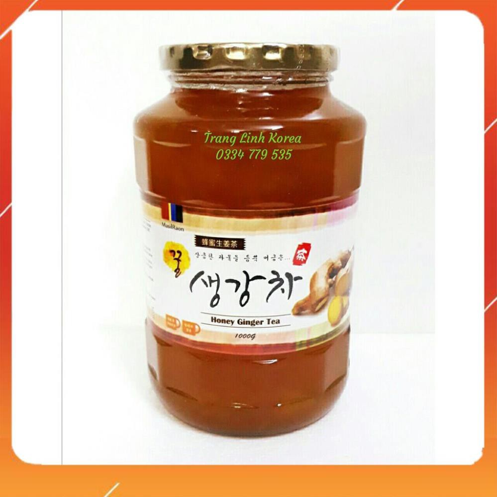Trà Gừng Mật Ong Nội Địa Hàn Quốc, Lọ 1kg