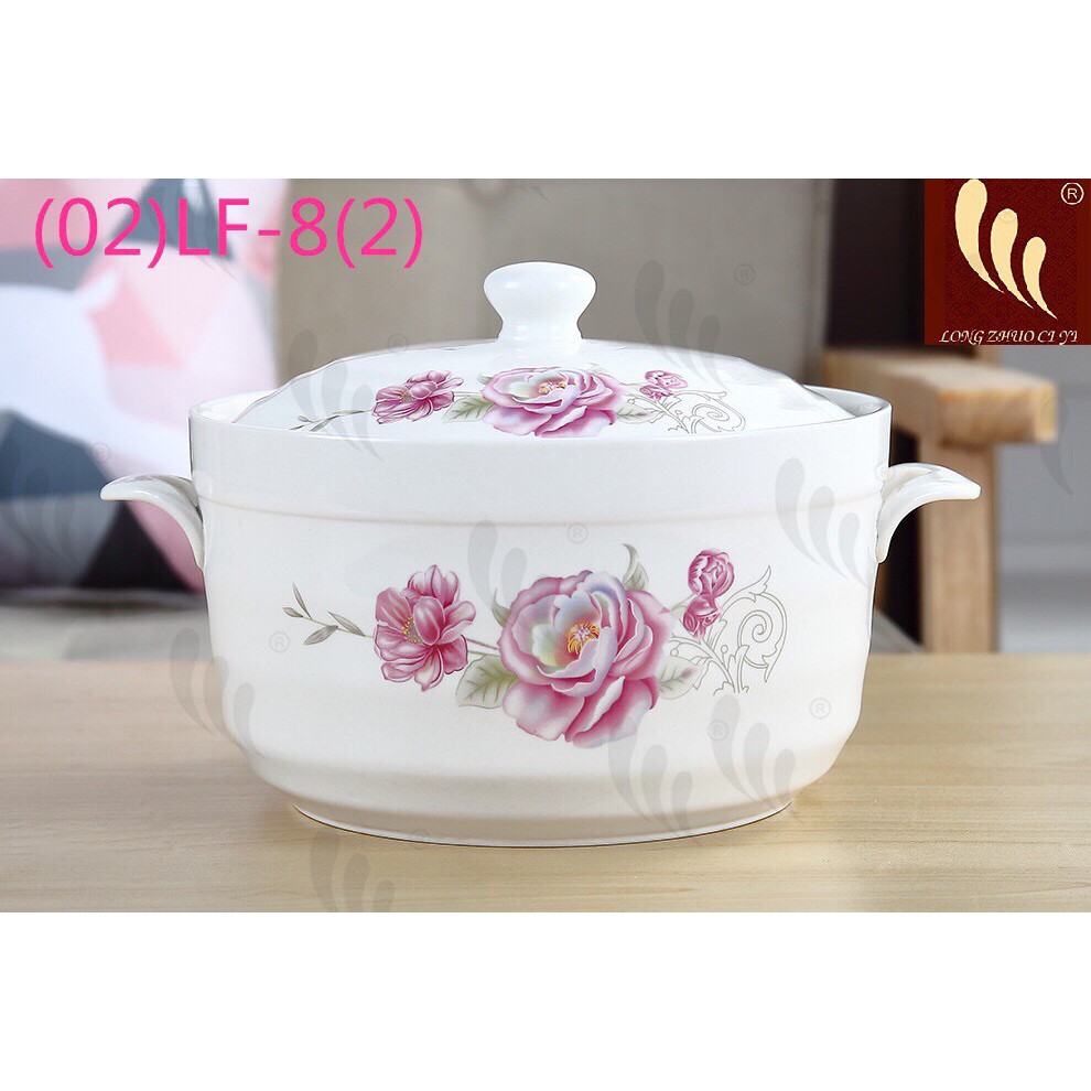 ÂU SỨ, THỐ SỨ ĐỰNG CƠM CANH CÓ NẮP