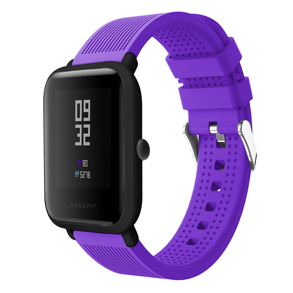 Dây đeo thay thế chất liệu silcone dẻo cho Xiaomi Huami Amazfit Bip BIT Lite Youth 20mm