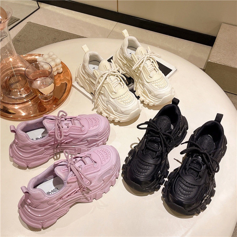 Giày Thể Thao Đế Dày Phối Lưới Mỏng Thoáng Khí Thời Trang Mùa Hè 2022 Phong Cách Mới Cho Nữ