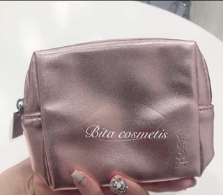 Túi đựng mỹ phẩm Ysl chất dày dặn