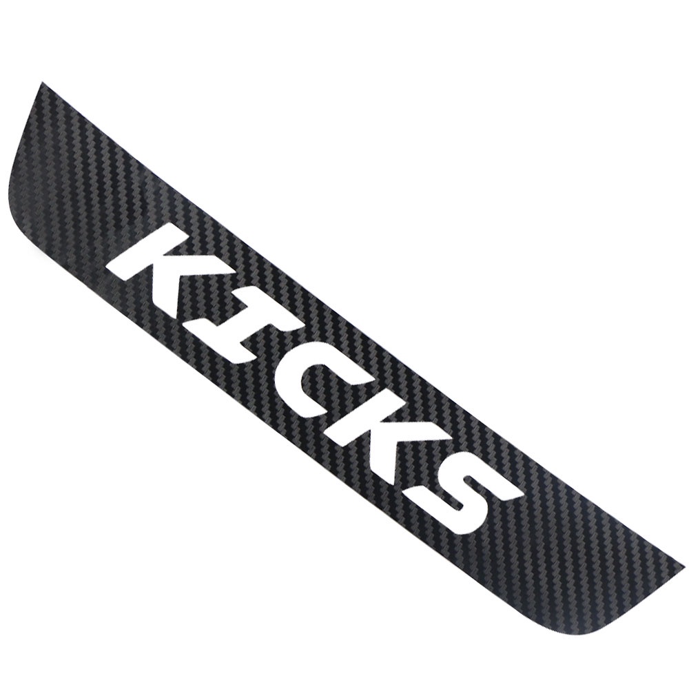 Miếng Dán Đèn Phanh Xe Hơi Bằng Sợi Carbon Cho Nissan Kicks 2017 2018 2019 2020 2021