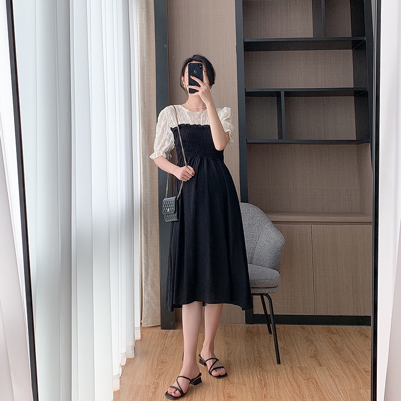 SẴN HÀNG GIAO LUÔN Váy Bầu Đầm Bầu Xinh Công Sở Lịch Sự A2227