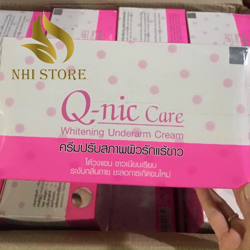 Kem Q NIC thâm nách bẹn đều màu da trắng sáng thái lan 15g