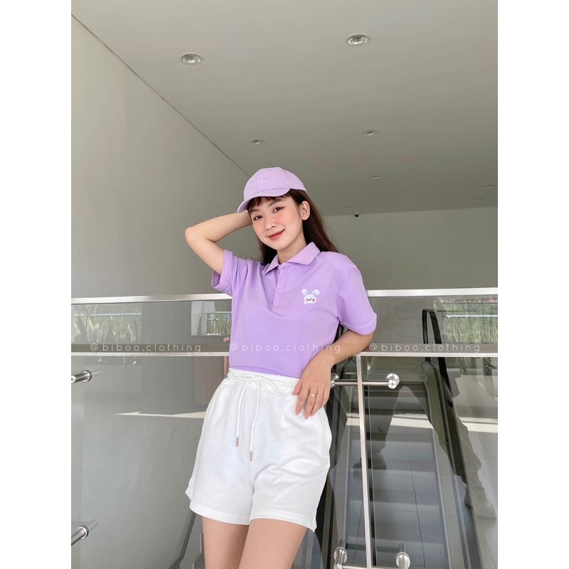 Áo polo THỎ TÍM | BigBuy360 - bigbuy360.vn