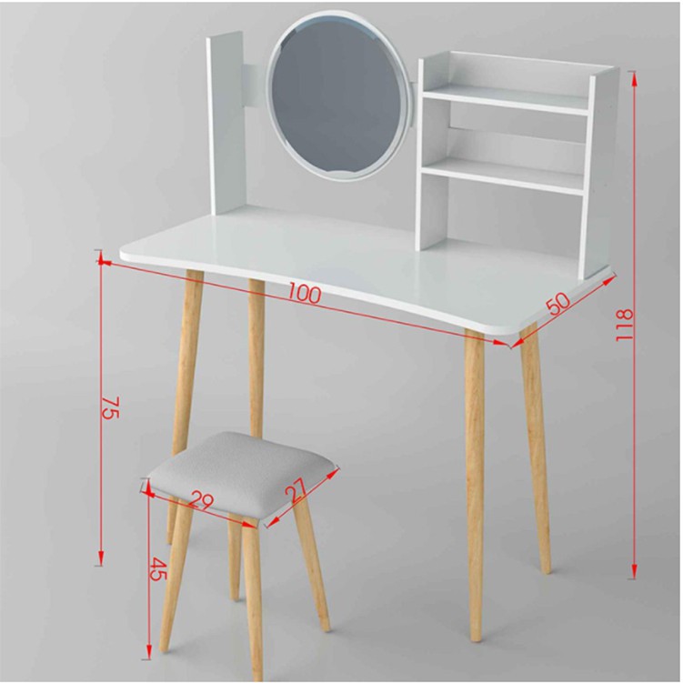 🌸 Bàn trang điểm đi kèm gương soi kiểu dáng sang trọng FNL84 🌸 | BigBuy360 - bigbuy360.vn